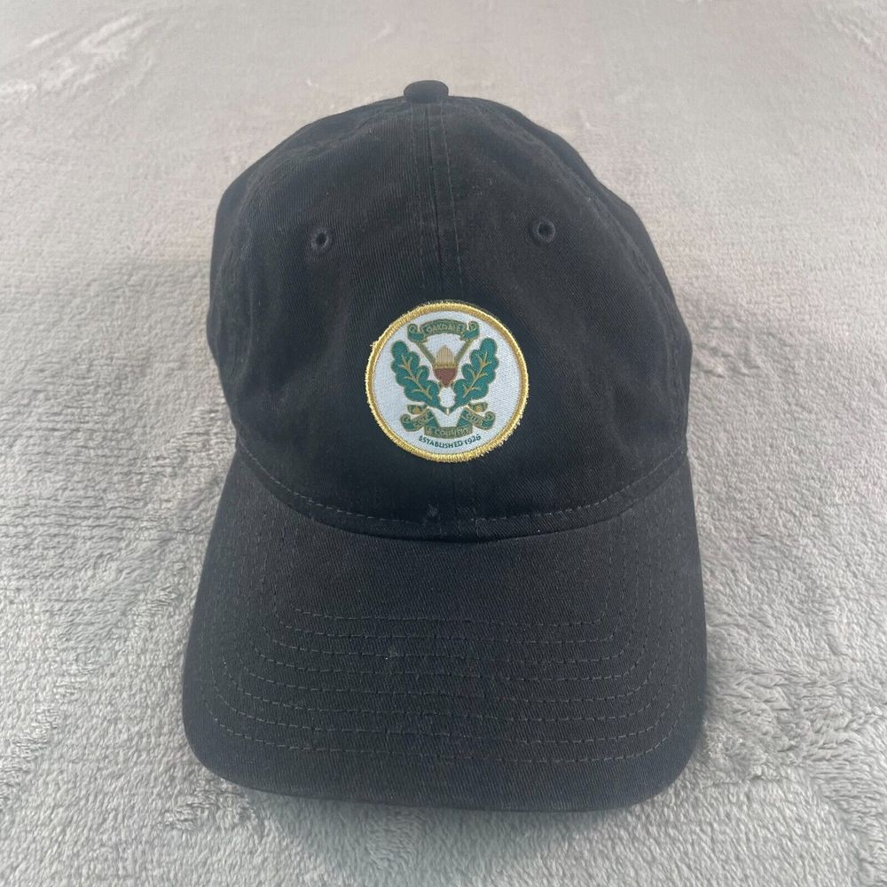 Oakdale Golf & Country Club Logo Hat Men One Size Black‎ New Era
